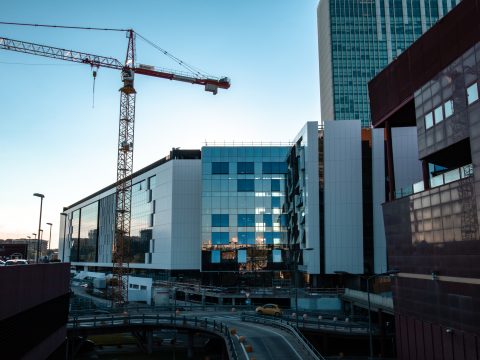 black-crane-beside-building-1649658